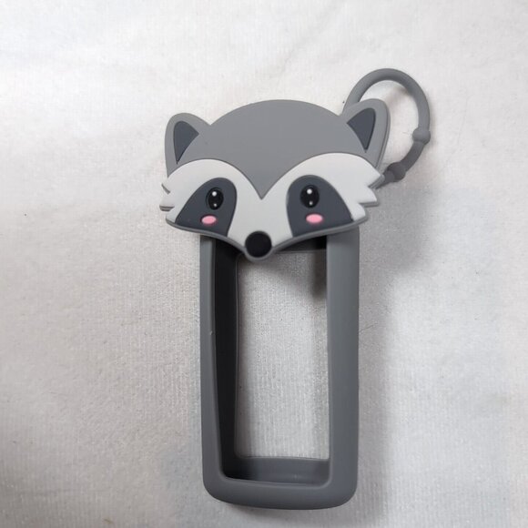 Young Living Racoon Thieves Holder Silicone Sleeve Hand Sanitizer Animal Oils - Picture 1 of 6